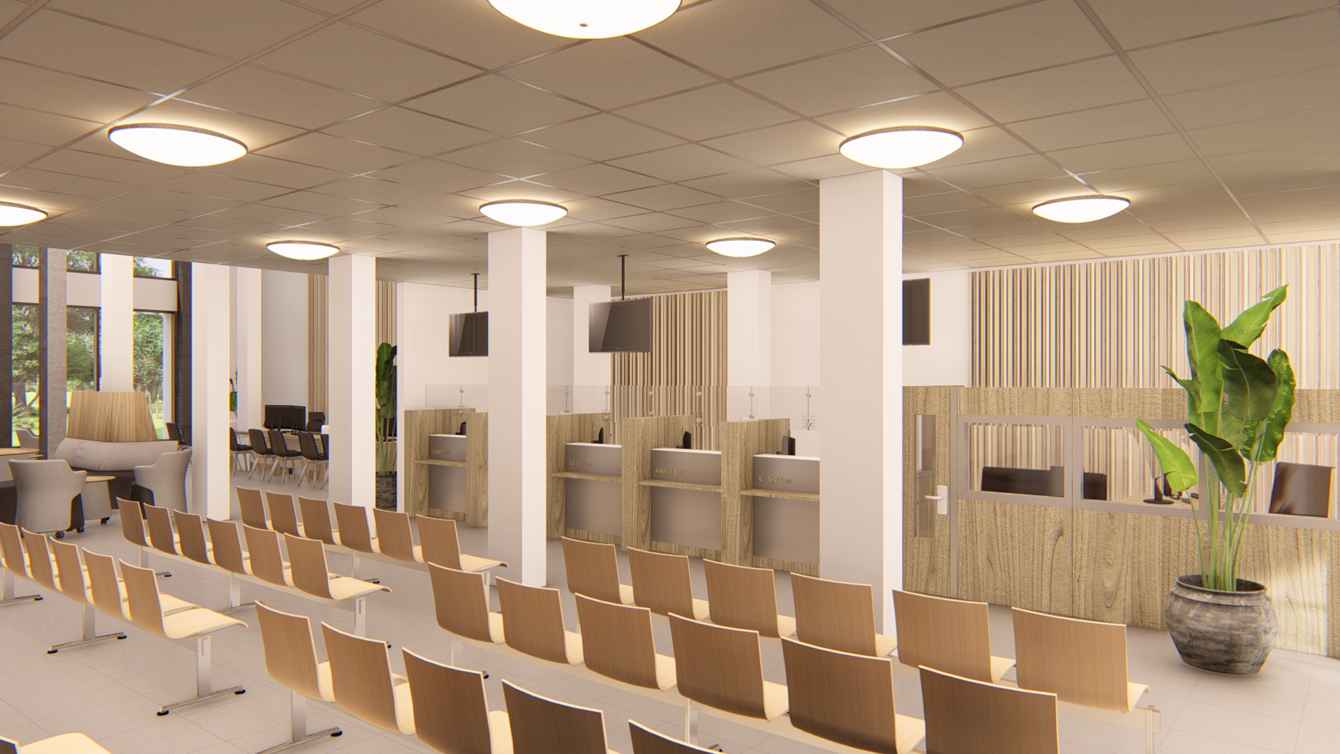 Oficinas y Sala de Espera